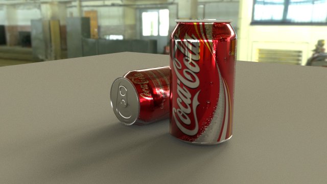 coca cola 3D Model .c4d .max .obj .3ds .fbx .stl .blend 