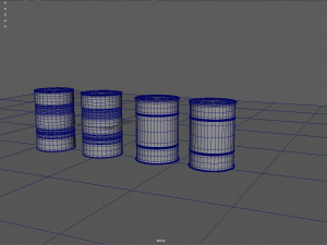 metal barrel 3D Model