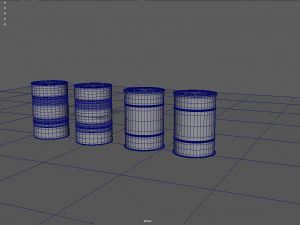 metal barrel 3D Model