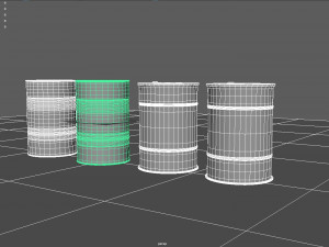 metal barrel 3D Model
