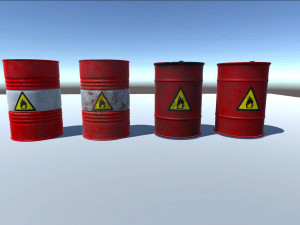 metal barrel 3D Model