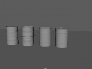 metal barrel 3D Model