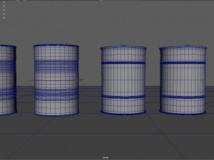 metal barrel 3D Model