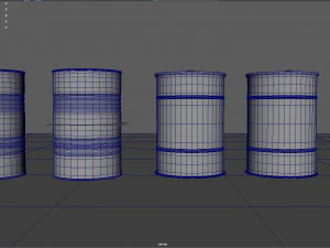 metal barrel 3D Model