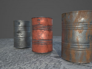 barrel 3D 모델