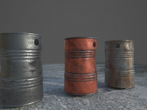 barrel 3D 모델