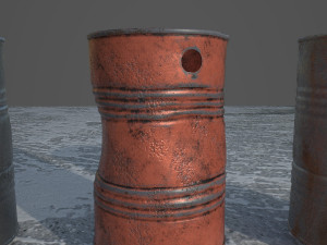 barrel 3D 모델