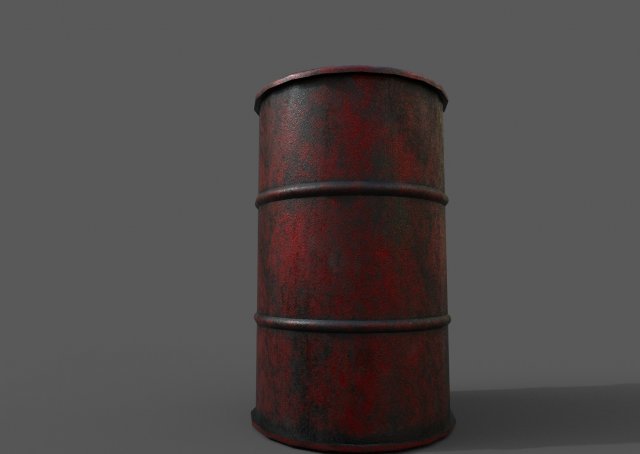 barrel 3D Model .c4d .max .obj .3ds .fbx .stl .blend