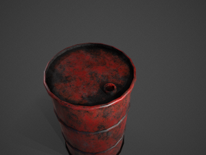 barrel 3D Model