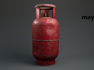 gas cylinder 3Dモデル