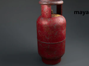 gas cylinder 3D Model