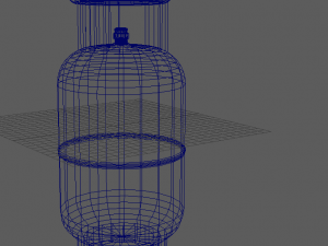 gas cylinder 3Dモデル