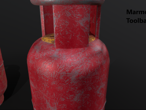 gas cylinder 3Dモデル