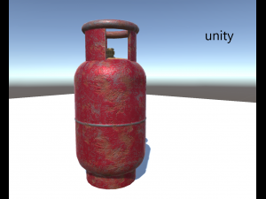 gas cylinder 3Dモデル