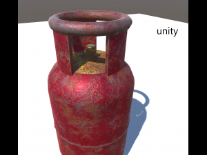 gas cylinder 3Dモデル