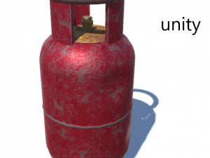 gas cylinder 3Dモデル