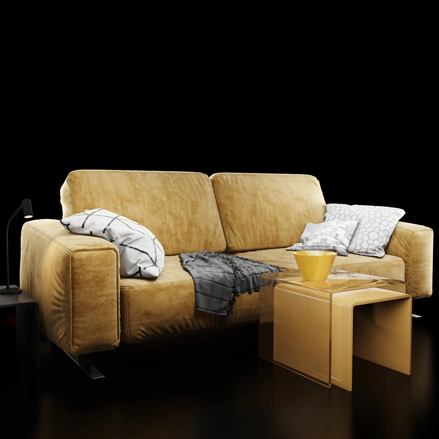 modern sofa3 3D Model .c4d .max .obj .3ds .fbx .stl .blend 