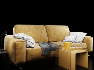modern sofa3 3D Model