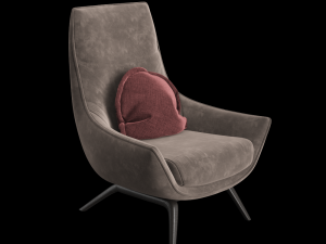 modern chair 3D मॉडल