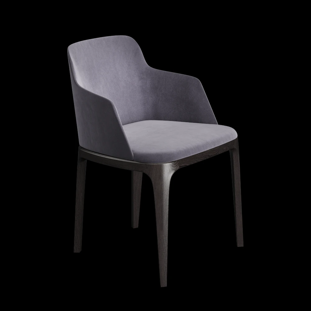 modern chair 3D Model .c4d .max .obj .3ds .fbx .stl .blend 