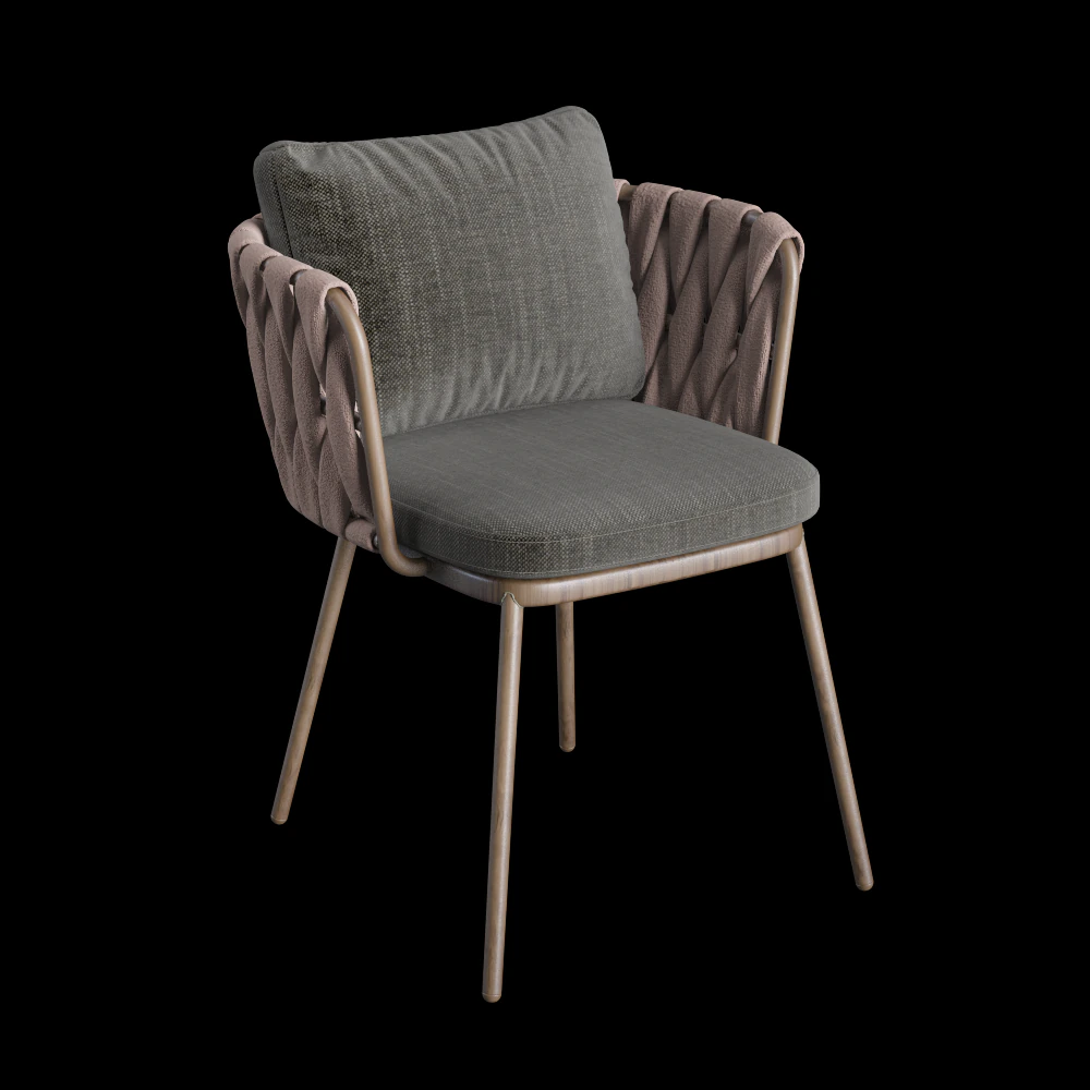 modern chair 3D Model .c4d .max .obj .3ds .fbx .stl .blend 