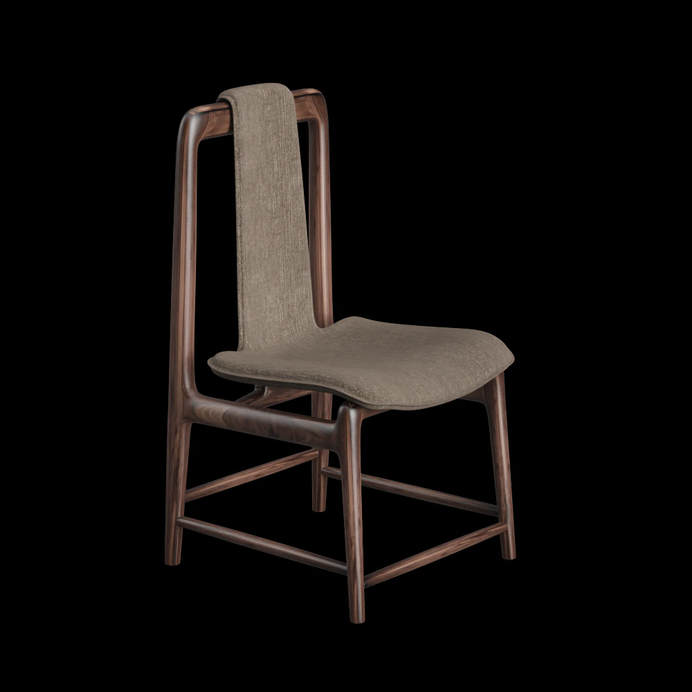 china chair 3D Model .c4d .max .obj .3ds .fbx .stl .blend 