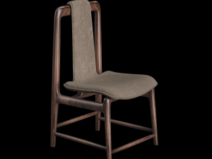china chair 3D Модель