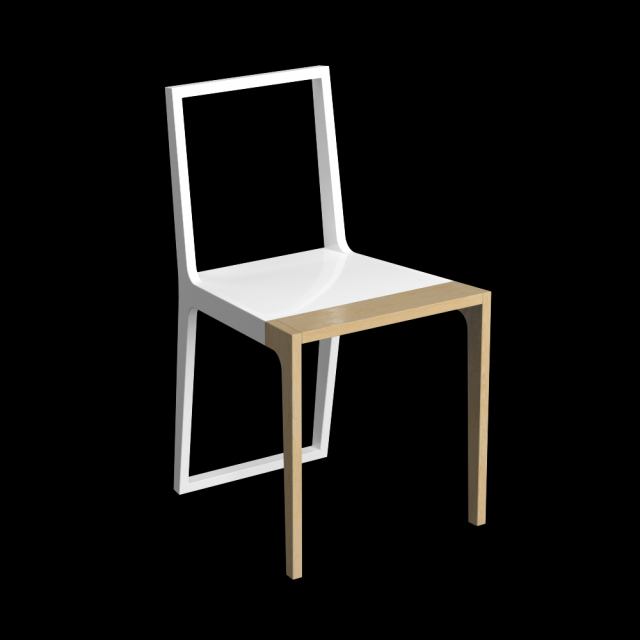 modern chair 3D 模型 .c4d .max .obj .3ds .fbx .stl .blend
