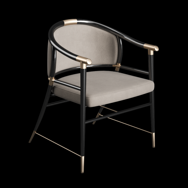 modern chair 3D 模型 .c4d .max .obj .3ds .fbx .stl .blend 