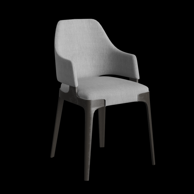modern chair Modelo 3D .c4d .max .obj .3ds .fbx .stl .blend 