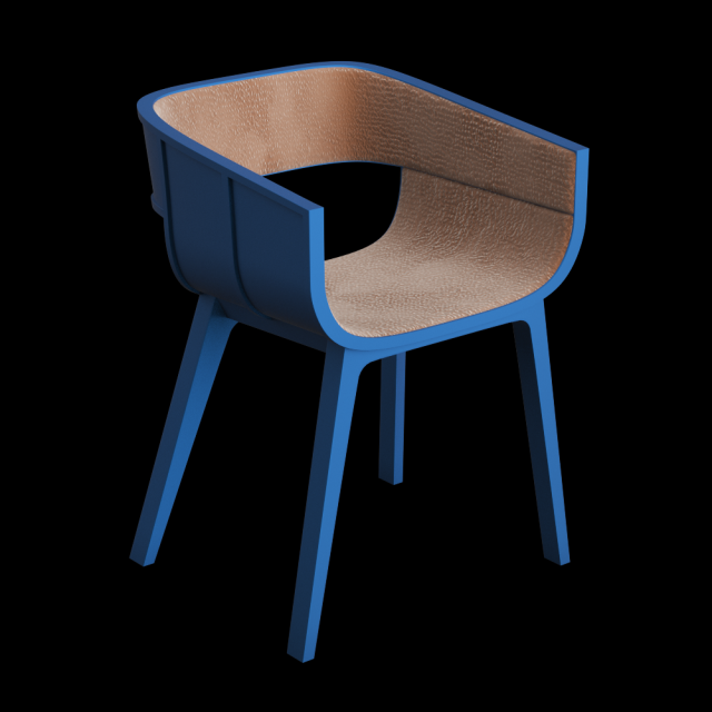 modern chair 3D Model .c4d .max .obj .3ds .fbx .stl .blend 