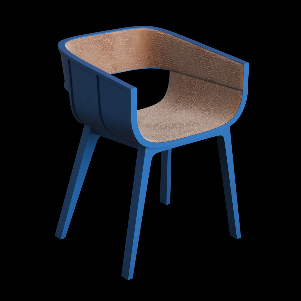 modern chair 3D Model .c4d .max .obj .3ds .fbx .stl .blend