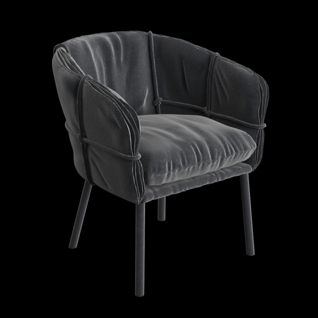 modern chair 3D Model .c4d .max .obj .3ds .fbx .stl .blend 