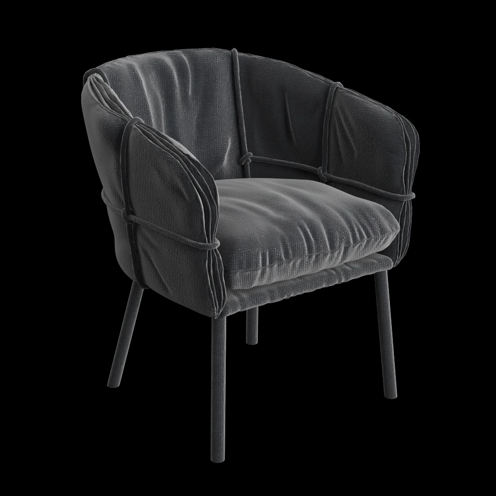 modern chair 3D Model .c4d .max .obj .3ds .fbx .stl .blend 