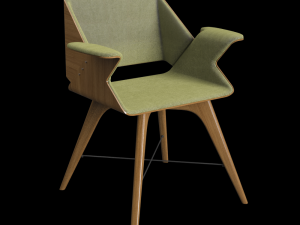 modern chair 3D मॉडल