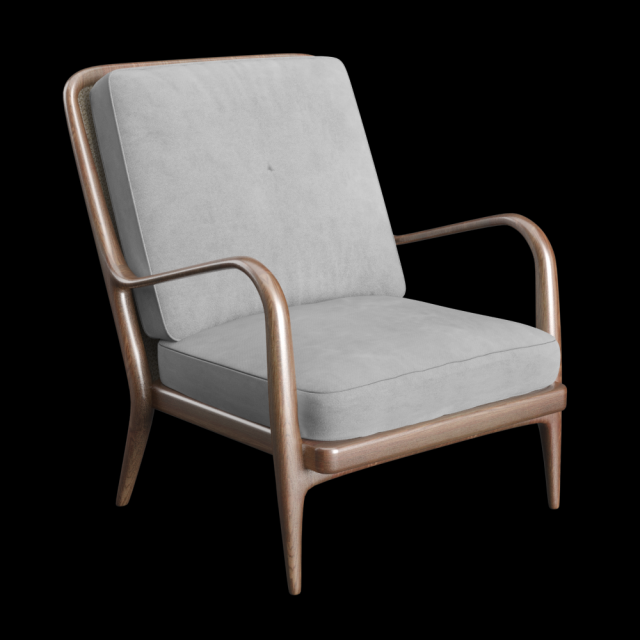 modern chair 3D 모델 .c4d .max .obj .3ds .fbx .stl .blend 