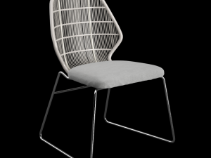 modern chair 3D मॉडल