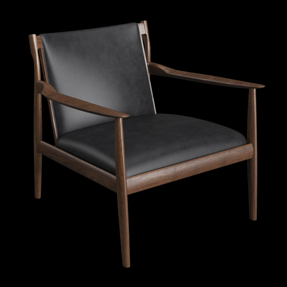 modern chair 3D Model .c4d .max .obj .3ds .fbx .stl .blend