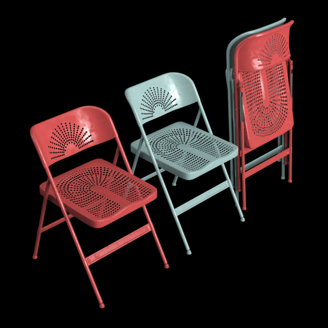 modern chair 3D 模型 .c4d .max .obj .3ds .fbx .stl .blend 