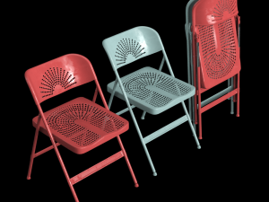 modern chair 3D मॉडल
