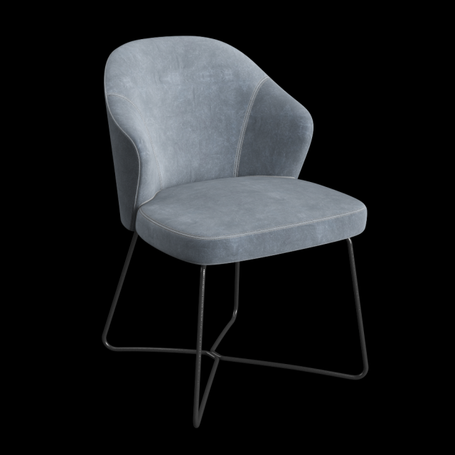 nordic chair 3Dモデル .c4d .max .obj .3ds .fbx .stl .blend 
