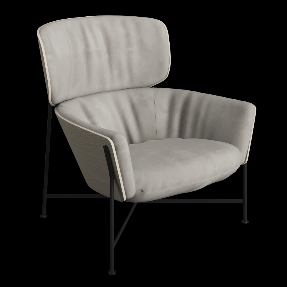 modern chair 3D Model .c4d .max .obj .3ds .fbx .stl .blend 