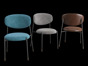 nowoczesne krzesło Model 3D