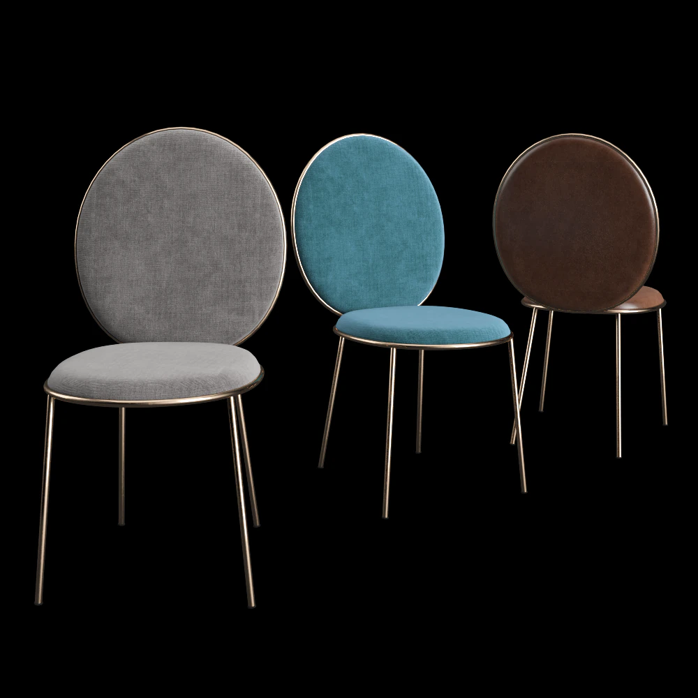 modern chair 3D Model .c4d .max .obj .3ds .fbx .stl .blend 