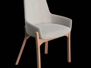 modern chair 3D मॉडल