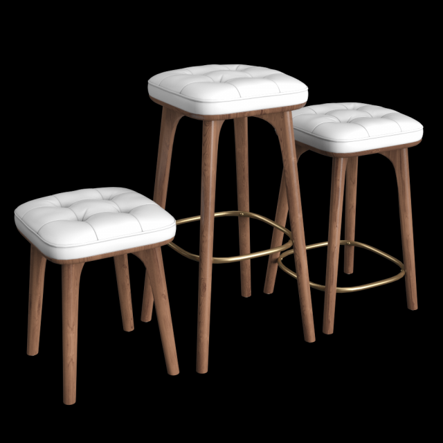 modern chair 3D 模型 .c4d .max .obj .3ds .fbx .stl .blend