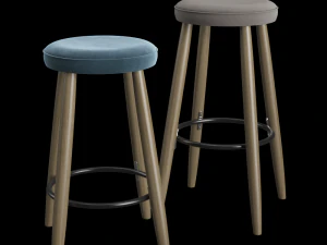 nowoczesne krzesło Model 3D