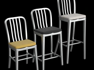 nowoczesne krzesło Model 3D