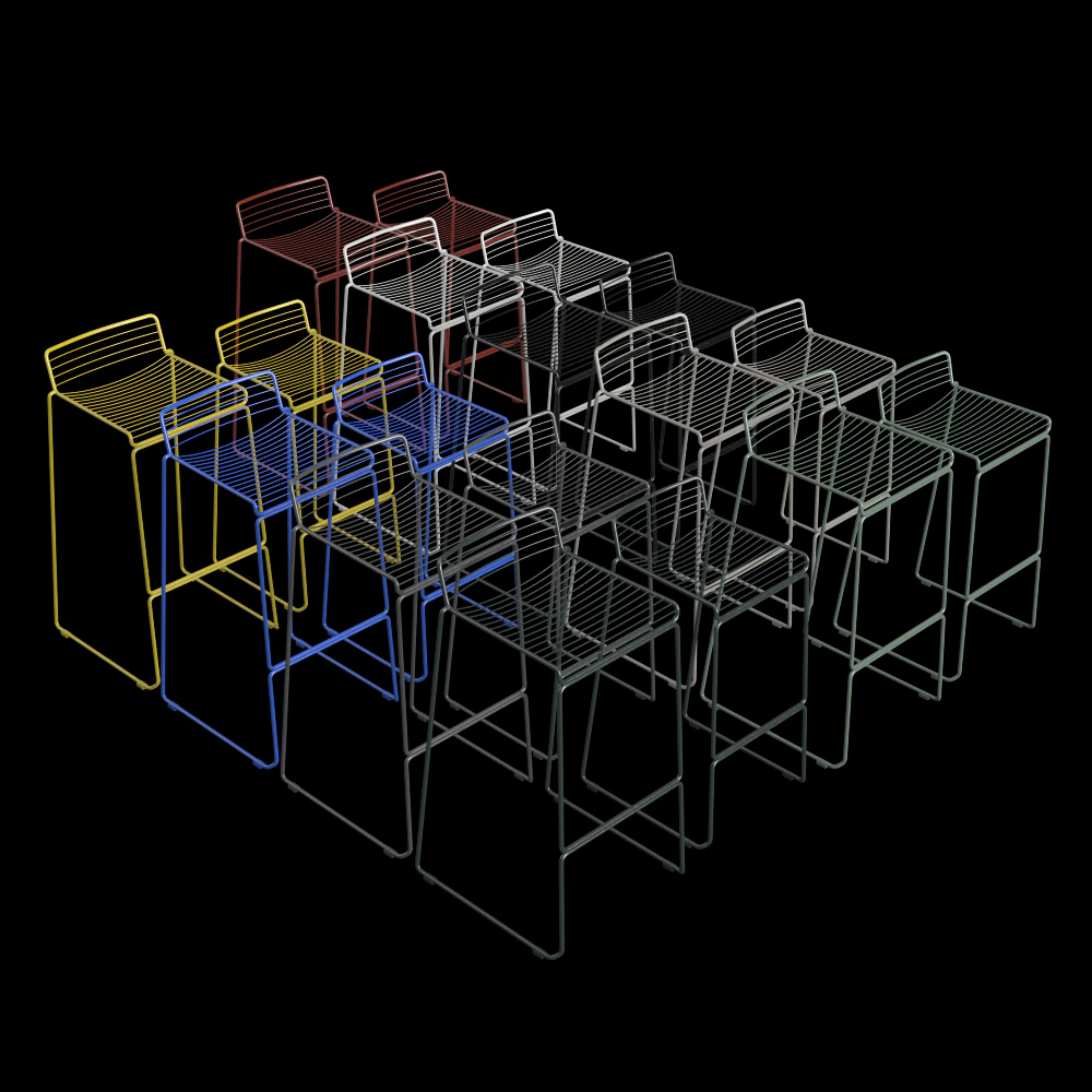 modern chair 3D Model .c4d .max .obj .3ds .fbx .stl .blend 