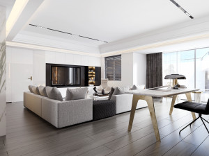 modern living room 3Dモデル
